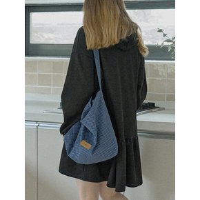 Dot Pattern Eco Bag - BLUE