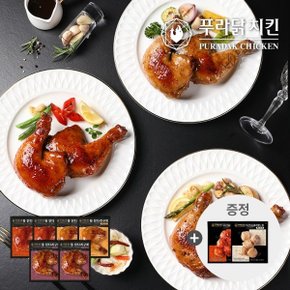 [푸라닭] 홈쇼핑완판 통닭다리구이 3종 6팩 + 미트볼 2팩 증정