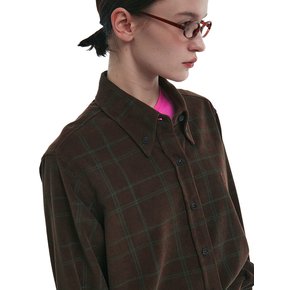 Corduroy Check Shirt - Sparrow