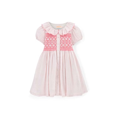 매직에디션 [SMOCK LONDON] (C)Blackwell Dress Dolls House Stripe with Barbilicious Hand Smocking