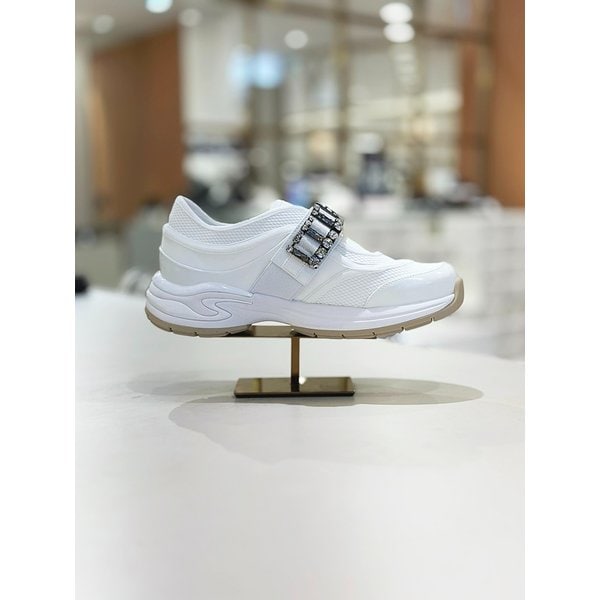 [시흥점] 쥬얼리 스트랩 스니커즈 (화이트) DG4DS25032WHT