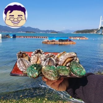  가람 완도산 중전복  15-18미 1kg+손질솔
