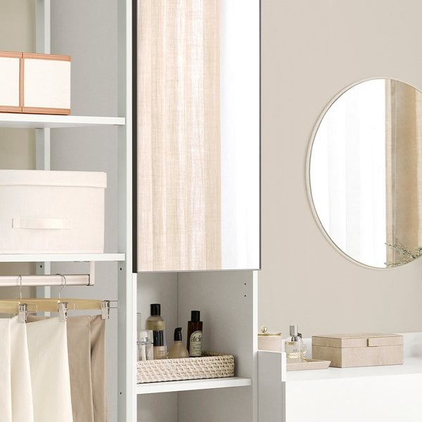 뉴로브 에센셜 드레스룸세트 198cm 화장대형