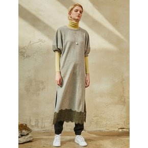 wool diverse volume dress_gray