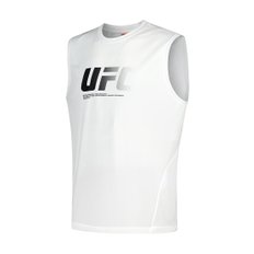 [코엑스몰] UFC 포텐 릴렉스핏 슬리브리스 화이트 U4SLV2107WH