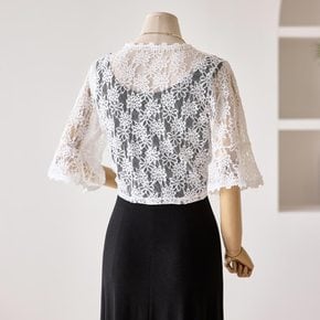 플라워 레이스 볼레로 가디건_T2507CD032B
