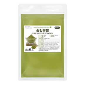 국산 솔잎가루 500g