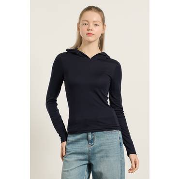 BCBG 후드 롱슬리브 TS (B5F8X450)