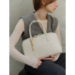 Cayley Boston Bag Plus Ivory