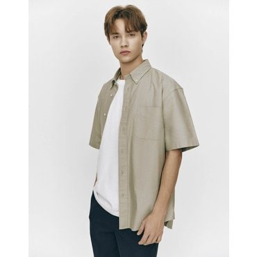 지오다노 NEW 남자 옥스포드 반팔 셔츠 045510