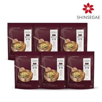 신세계 [신세계푸드] 호텔컬렉션 한우 맑은고기곰탕 450g x 6팩