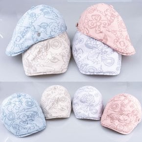 [하프클럽/중년의품격]남성 봄 여름 피에르가르뎅 자가드 헌팅캡 모자