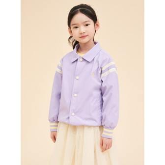 빈폴키즈 *SSG몰특가*[BEANPOLE KIDS]나일론 바서티 점퍼  라이트 퍼플 (BI4139U05V)