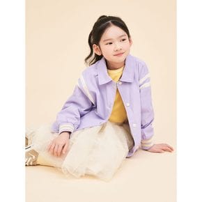 *SSG특가*[BEANPOLE KIDS]나일론 바서티 점퍼  라이트 퍼플 (BI4139U05V)