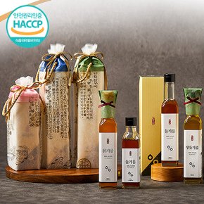 [웰굿]국산 냉압착 생들기름 단품 선물세트 1호(170ml)