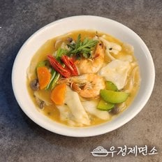 [우정제면소] 멸치맛 수제비 6인분세트 (생수제비1kg+스프6봉)