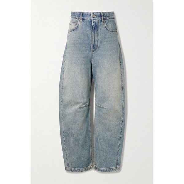 자수 하이웨이스트 배럴 레그 진 46376663162958436