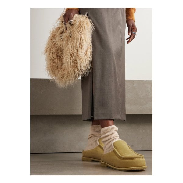 시어링 안감 스웨이드 로퍼 카멜 1647597352358375