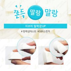 [그린에버] 일본 쇼비 대용량 2WAY 메이크업 스펀지 퍼프 삼각형 (SBR)