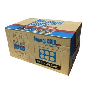 나랑드사이다제로500ml PET 24입 (박스)