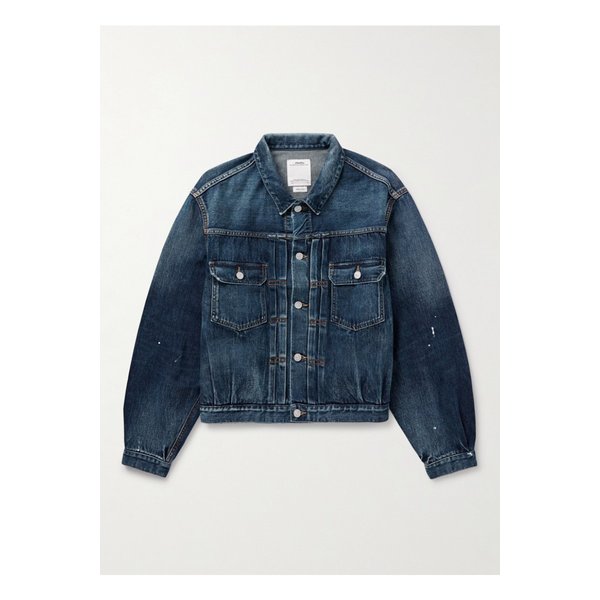 소셜 스컬처 셀비지 데님 재킷 46376663162858722