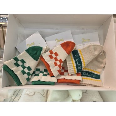 에뜨와 24년F/W 에뜨와 유아양말3종세트