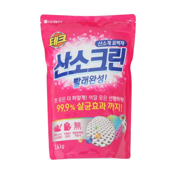 산소크린 표백제2.4KG