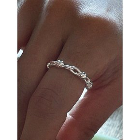 silver925 read ring