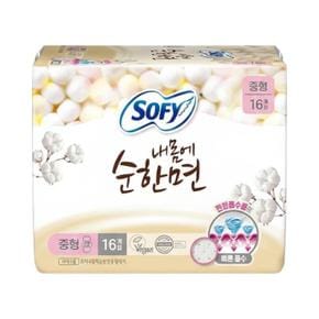 쏘피 바디피트 내몸에 순한면 생리대 중형 16P 1개입 (S49424309)
