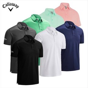 골프웨어 남자 반팔 티셔츠 / 남성 스윙테크 폴로 /  기능성 쿨링소재 자외선 차단 소재