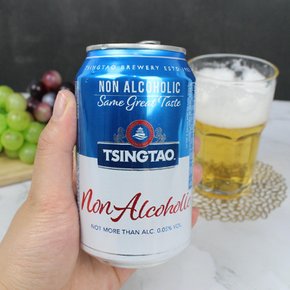 칭따오 논알콜 330ml 6캔 + 칭따오 논알콜릭 레몬 330ml 6캔