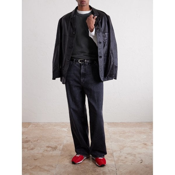 코페 스크래치 트랙 프린트 코튼 저지 티셔츠 46376663162931712