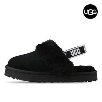 UGG 어그 K 펀케트 겨울 방한 양털 슬리퍼 1130395K-BLK