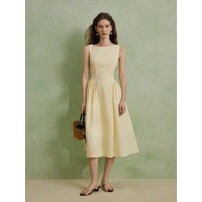 YY_Waist sleeveless dress_3color