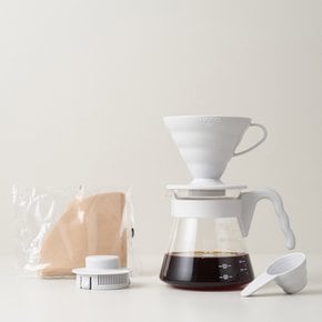 V60커피서버 02 세트 펄그레이 VCSD-02-PGR