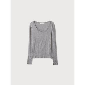 rud u-neck t-shirt_gray