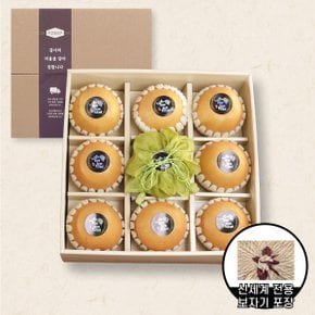 [9/21일 오전10시 주문마감][신세계 오늘의과일]제철과일 실속과일B 배9입 5.4kg (배9입)_신세계보자기&안전외피박스