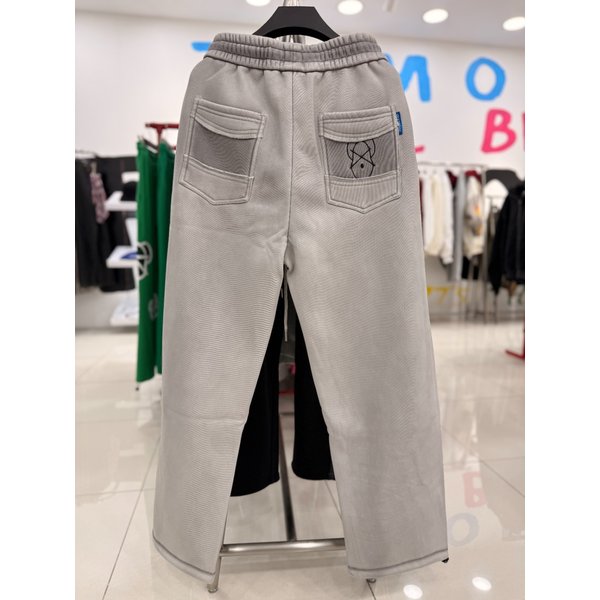[여주점] 남여공용,기모워싱라인팬츠,그레이 JGZZ80B48