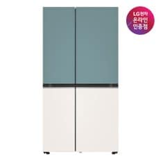 LG [쓱설치][공식인증점] LG 디오스 냉장고 오브제컬렉션 S834MTE10 (832L)(희망일)