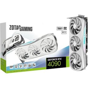 미국 조텍 그래픽카드 ZOTAC Gaming GeForce RTX 4090 Trinity OC White Edition DLSS 3 24GB GD