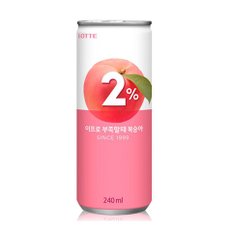 2% 이프로 복숭아 240ml 30캔