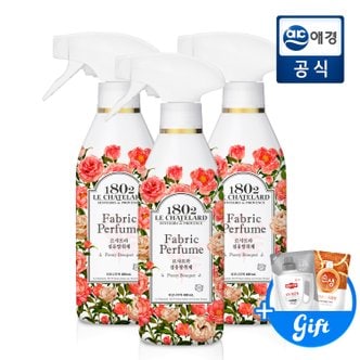 르샤트라1802 르샤트라 섬유 탈취제 피오니향 400ml X 3개+400ml 증정지급