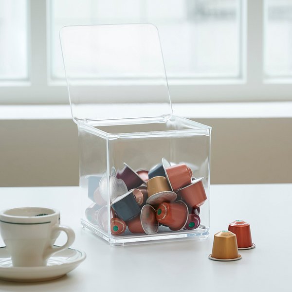 투명 깔끔 아크릴 커피 캡슐 보관함 J52N903106700