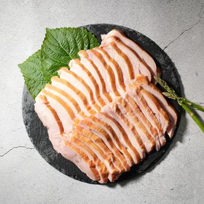 참나무 통닭다리 훈제 바베큐 슬라이스 400gx3팩