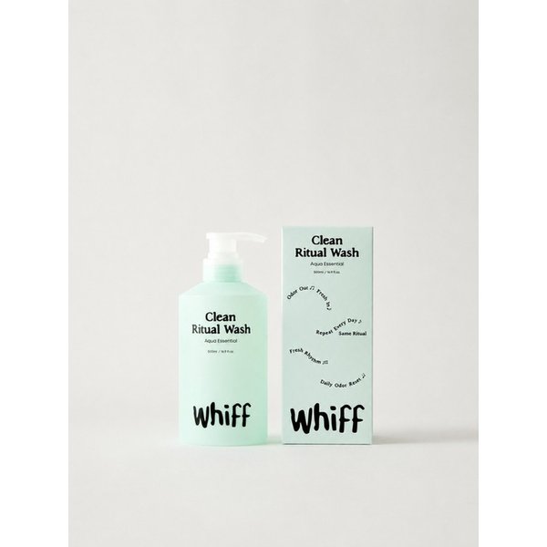 위프 클린 리추얼 워시 소취 바디워시 아쿠아에센셜 500ml