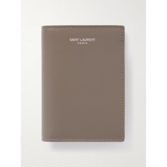 생로랑 로고 프린트 가죽 반지갑 46376663163025074