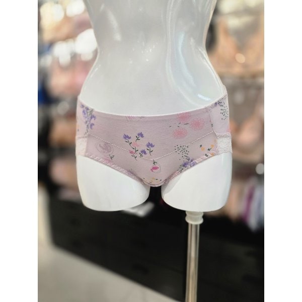 [시흥점] S 비너스 ) 플라워 나염 모달스판 부인군 레이스힙 팬티[VPA6578A-PK]