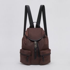 Clip rucksack(Nylon brown)_OVBBX24602BRW