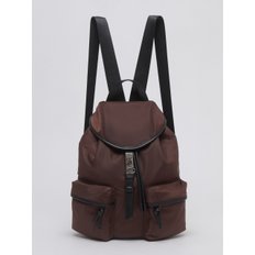 Clip rucksack(Nylon brown)_OVBBX24602BRW