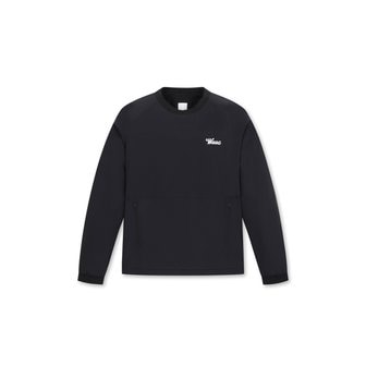 왁 (왁골프)Men Woven Pullover_WMUAS24103BKX